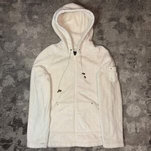 Y2K Kristen Blake Fleece Velour Zip Up Sweater